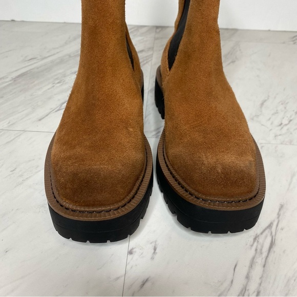 Sam Edelman Laguna Brown Suede Chelsea Boot 5 1/2 M - Picture 12 of 16